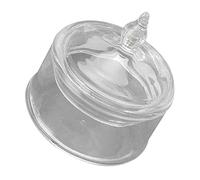iplusmile Mini Pot à Bonbons en Verre simulé pour la Maison Polyvalent récipient décoration Maison bocaux Pots de Bonbons de Maison de poupée Petits Pots décoratifs Un Verre Transparent