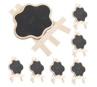 iplusmile Mini Tableau Double Face avec Support Tableau à Craie Réutilisable pour Dessin et Mémo Créatif pour Tableaux Craie