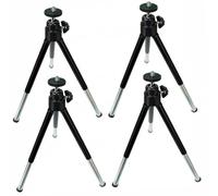 iplusmile Mini Trépied Télescopique pour Smartphone en Aluminium et Plastique, 4pcs, Support Stable pour Photographie sur Table, Usage Professionnel et Personnel