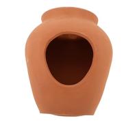 iplusmile Mini Vintage Terracotta Clay Jar Water Fountain for Garden Patio Balcony Ceramic Tabletop Circulating Water Feature with Elegant Design for Outdoor Home Decor
