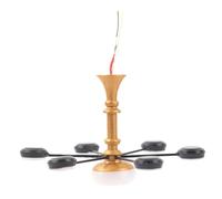 iplusmile Miniature Lustre Plafonnier pour Maison de Poupée Éclairage Suspendu Décoratif Compact et Réaliste pour Salon et Salle à Manger Accessoire Chic et Classique pour Maquettes