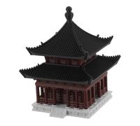 iplusmile Miniature Pavilion Model Ancient Chinese Building Ornament for Aquarium Desktop Micro Landscape Decor