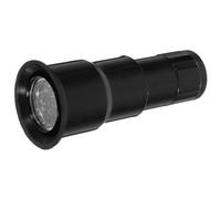 iplusmile Mire-œufs Manuel LED Portable pour Œufs de Poule ’oie, Noir | Fonctionnement 3 Piles Aaa, Lentille Optique Condensatrice Amovible, Contrôle Hebdomadaire au Couvoir la Ferme