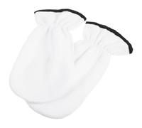 iplusmile Mitaines Exfoliantes Hydratantes pour Spa Moufles de Soin des Mains en Tissu Blanc Réutilisables et Lavables Protection Thermique Cicatrisation et Hydratation Quotidienne
