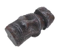 iplusmile Moai de l'île de Pâques Figurine moaï Miniature Statue géante en résine Statue Moai d'aquarium Ornement d'aquarium Miniature rocherie décor de Roche Artificielle Statue Moaï Gris