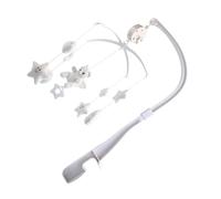 iplusmile Mobile Musical Pour Berceau Bébé Étoiles Et Ange, Jouet Suspendu Doux En Tissu Sécurisé, Stimulation Visuelle Et Motrice, Décoration Chambre Bébé, Installation Facile