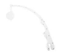iplusmile Mobile pour Berceau Bras de Suspension Rotatif Clochette Support de Mobile Ajustable pour Lit Garçon Fille et Couffin Fixation Murale Pliable et Pratique