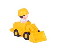 iplusmile Modèle de Pelleteuse Garçon Fille Décoration Gâteau Véhicule Chantier Garçon Fille Topper Réaliste Sécurisé