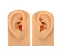 iplusmile Modèle D'oreille Support D'exposition pour Perçage en Silicone Réaliste Flexible et Solide pour Boucles D'oreilles pour Entraînement Piercing