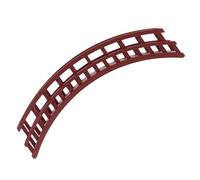 iplusmile Modèle Réduit de Pont de Pont en Arc en Plastique Marron pour Rocaille et Pot de Fleurs Décoration de Bureau et Bibliothèque Style Classique