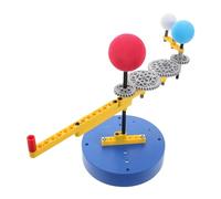 iplusmile Modèle Soleil Terre Lune Kit du Système Solaire pour Garçon Et Filles 3 Sphères Éducatif Interactif Assemblage Manuel Apprentissage Astronomie Sciences Scolaires