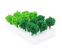 iplusmile Modèle Statique D'arbustes Miniatures pour Diorama, Décor Paysage, Plastique, Taille Compacte, Lot, Décoration Table Sable DIY, Scène Militaire, Échelle Modélisme, Usage Maison Et Fête