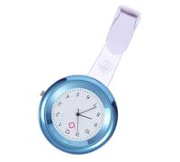 iplusmile Montre De Poche D'infirmière à Clip Bleu Foncé, Matériau Solide, Surveillance Infirmière, pour Femmes, Usage Médical Hospitalier