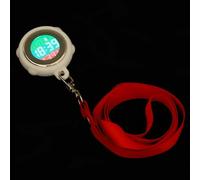 iplusmile Montre de Poche D'infirmière Rouge à Boucle Porte-clés, Légère | Précision Numérique, Mouvement Électronique, Silicone et Plastique, pour Infirmière, Nurse's Day et Nurse's Week