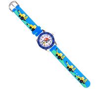 iplusmile Montre Garçon Fille Cartoon Silicone Bleu Foncé Montre Numérique Simple pour Élèves Quartz Durable et Facile à Lire pour et