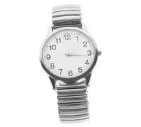iplusmile Montre Quartz Lumineuse Étanche Grand Cadran Style Élégant pour Seniors Hommes Femmes Facile à Lire
