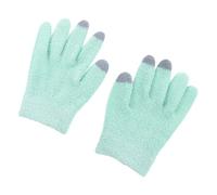 iplusmile Moufles Hydratants pour Mains Sèches et Gercées 1 Paire Tissu Confortable Protection Écran Tactile Soin des Mains pour Usage Domestique et Spa Couleur Vert Automnal