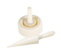 iplusmile Moule à Cornet de Glace Réutilisable Forme de Cône pour Dessert DIY Roller à Glace Ergonomique Facile à Utiliser et Nettoyer Outil de Fabrication de Cornets pour Pâtisserie et