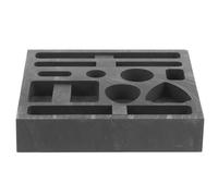 iplusmile Moule à Creuset En Graphite Pour Or Et Argent, Moule à De Moulage Métal À 10 Trous, Forme Créative, Résistant Aux Chocs, Pour Fonte Et Bijoux