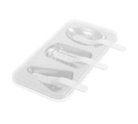 iplusmile Moule à Glace Inoxydable avec Couvercle et Bâtonnets Moule à Bâtonnets Réutilisable pour DIY Accessoire Maison Au Froid pour Garçon Fille