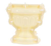 iplusmile Moule à Jardinière Soi-même en Plastique Beige Réutilisable et Lavable pour Pot de Fleurs Style Européen, pour Loisirs Créatifs DIY