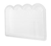 iplusmile Moule Béton Bordure Jardin pour Pavage Extérieur Moule Pavé Ciment Décoratif DIY pour Allée Patio Cour et Trottoir Design Floral et Facile Utilisation