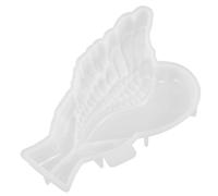 iplusmile Moule en Silicone de Cœur Ailes, Flexible et Solide pour Résine Époxy, pour Bricolage et Décoration Murale DIY