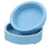 iplusmile Moulin à Grains de Blé Manuel en Plastique Blanc Plateau Rond pour Épluchage Facile des Grains, Outil Cuisine pour Petites Familles Campagnardes