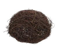 iplusmile Nid Oiseau Rotin Naturel Décor Rustique pour Jardin Accessoires DIY Ornements Suspendus et Décorations de Fête