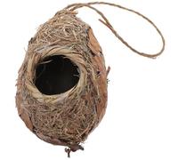 iplusmile Nid Suspendu pour Oiseaux Fibres Naturelles Nichoir de Jardin Décoratif Résistant pour Suspension Intérieure et Extérieure