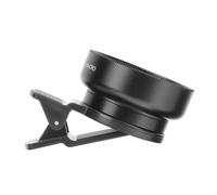 iplusmile Objectif Smartphone Grand Angle avec Macro Lentille Externe HD pour Téléphone Mobile Clip Compatible Photographie Professionnelle