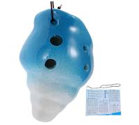 iplusmile Ocarina Céramique Modèle Conque Portable Instrument Facile à Jouer et pour Débutants