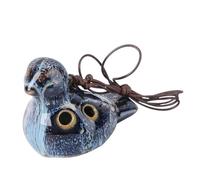 iplusmile Ocarina Forme Oiseau Portable pour Débutants et Musiciens Amateurs Instrument de Musique Facile à Cadeau Décoratif Compact Couleur Aléatoire Couleur Aléatoire