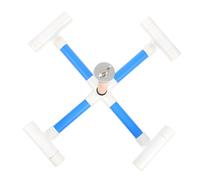 iplusmile Oiseau Créatif Bois pour Cage Aire de Jeux Perchée Ludique Interactif pour Perroquets et Perruches