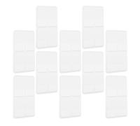 iplusmile Onglets Adhésifs pour Index Blanc Recto-Verso 1 Pouce 10 Jeux de 80 Pages Étiquettes Autocollantes Inscriptibles pour Classement Livres Dossiers et Organisation Bureau