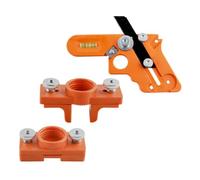 iplusmile Orange Applicateur de Colle en Plastique pour Menuisiers | Application Précise, Débit Contrôlé, Bords Droits ou Courbes, Anti-obstruction pour Chants et Panneaux