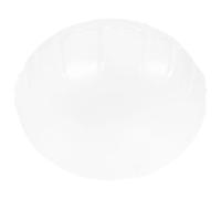 iplusmile Oreiller Gonflable Rond Semi-Transparent en PVC Coussin d'Extérieur Portable et Léger Rembourrage Épais Antidérapant pour Voyage Camping et Siège de Voiture - Accessoire
