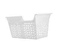 iplusmile Organisateur Congélateur Coffre Extensible avec Panier de Rangement Drainant pour Freezer Intérieur Panier Ajustable Multifonction pour Stockage Alimentaire