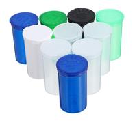 iplusmile Organisateur de Remède en Plastique, Boîte à Pilules Mini Transparente, Étanche, Facile à Transporter, Lot de 10 pour Vélo et Camping Couleur Aléatoire