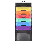 iplusmile Organiseur Mural Suspendu Fichiers Multi-Couches Sac de Rangement Étanche et Portable pour Documents Porte-Documents Pratique pour Bureau et Extérieur