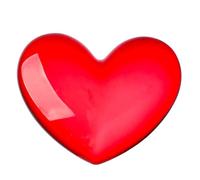 iplusmile Ornement Cœur Rouge Cristal Naturel pour Décoration Romantique de Saint-Valentin Centre de Table Mariage Figurine Pierre Précieuse pour Ambiance Chaleureuse