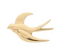 iplusmile Ornement D'oiseau En Laiton Grand Format 95 x 65 Cm, Décoration Murale D'oiseaux En Vol, Sculpture Murale Métallique Réaliste, Art Mural Pour Salon Et Chambre, Ornement Suspendu 3d