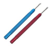 iplusmile Outil de Démontage Aiguilles Montre, Levier Levage Petit Taille, Métal Antidérapant Rouge et Bleu, Accessoire Horloger, Réparation Montre, Usage Professionnel et Débutant