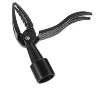 iplusmile Outil de Désherbage Manuel avec Fourchette Arracheur de Mauvaises pour Jardin Base Incurvée pour Levier Pratique pour Pissenlits et Chardons Matériel Écologique sans Odeur Compact