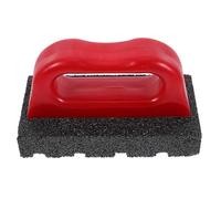 iplusmile Outil De Nettoyage Béton Rub Brick Pour Élimination De Taches Brosse De Finition Pour Briques Et Dalles Rouge ABS Pour Tâches De Nettoyage