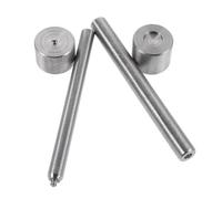 iplusmile Outil de Perforation Manuel pour Œillet à Pression 10 Mm, Kit de Pose Précis pour Réparation Chaussures et Bottes, Ensemble de 4 Pièces en Métal, Accessoire Couture pour Tissus