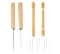 iplusmile Outil de Rerooting Cheveux Poupée avec Poignée Cuivre Ergonomique Aiguilles pour DIY Kit de Racines Précises et Confortables pour Création de Perruques