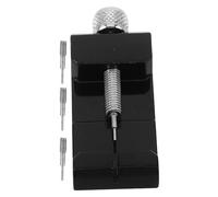 iplusmile Outil de Retrait des Maillons de Bracelet de Montre en Métal Noir Kit Ajusteur Portable pour Goupilles Extracteur Précis Compatible Multi-Tailles Réparation et Réglage Voyage