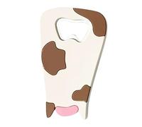 iplusmile Ouvre-bouteille Magnétique Réfrigérateur Forme Vache Décorative Aimantée pour Cuisine Bar Maison Ouvre Bouteilles Bière et Soda Pratique