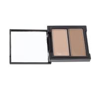 iplusmile Palette de Poudre Illuminatrice Compacte 2 Teintes Légère Naturelle pour Visage et Contour Yeux Usage Quotidien Outil Maquillage Portable